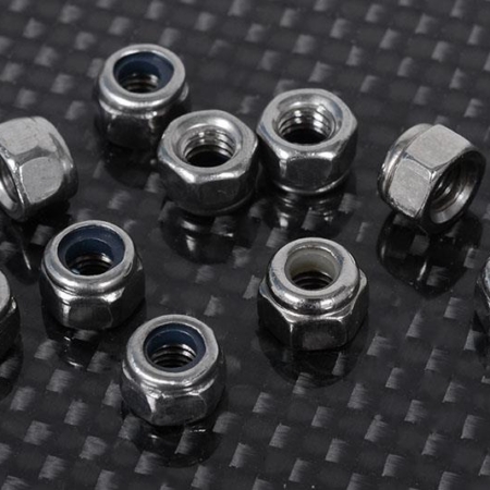 Tuercas Nylock RC4WD M4 (Plateadas) (Z-S1265)