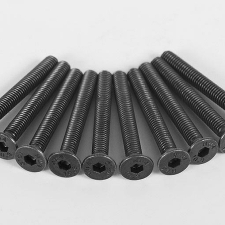 Tornillo de cabeza hueca plana de acero RC4WD M3 x 25 mm (10) (Z-S1267)