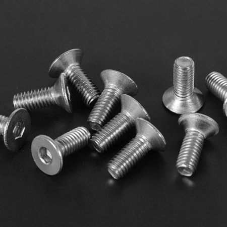 Tornillo de cabeza hueca plana RC4WD M3 x 8 mm (10) (Z-S1271)