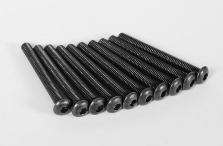 Tornillos de cabeza redonda de acero RC4WD M3 x 28 mm (10) (Z-S1286)