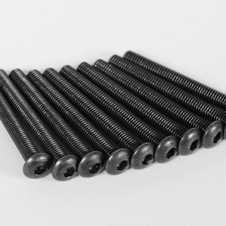 Tornillos de cabeza redonda de acero RC4WD M3 x 28 mm (10) (Z-S1286)