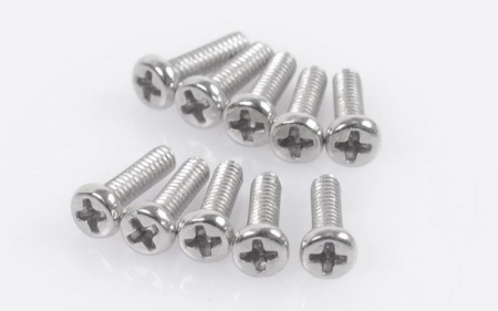 Tornillos para máquina de cabeza Phillips RC4WD M1,6 x 6 mm (10) (Z-S1387)