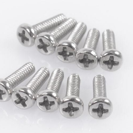 Tornillos para máquina de cabeza Phillips RC4WD M1,6 x 6 mm (10) (Z-S1387)