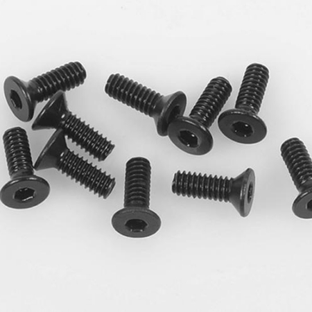 Tornillo de cabeza plana de acero RC4WD M2 x 6 mm (10) (Z-S1518)