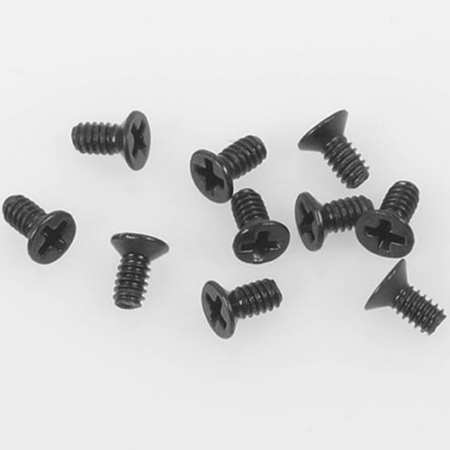 Tornillo de cabeza plana de acero RC4WD M1,4 x 3 mm (10) (Z-S1520)