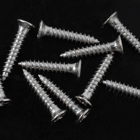Tornillos autorroscantes de cabeza plana RC4WD M1,4 x 8 mm (plateados) (Z-S1566)