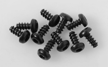 Tornillos autorroscantes de cabeza redonda RC4WD M3 x 6 mm (negros) (Z-S1574)