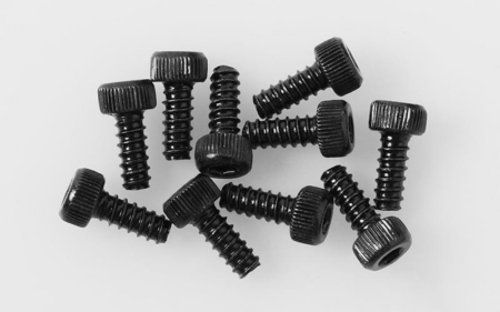 Tornillos autorroscantes de cabeza hueca RC4WD M2 x 6 mm (negros) (Z-S1584)