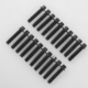 Pernos hexagonales para miniatura RC4WD (M2,5 x 12 mm) (negros) (Z-S1595)