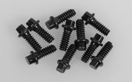 Pernos hexagonales en miniatura RC4WD (M1,6 x 4 mm) (negros) (Z-S1614)