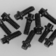 Pernos hexagonales en miniatura RC4WD (M1,6 x 4 mm) (negros) (Z-S1614)