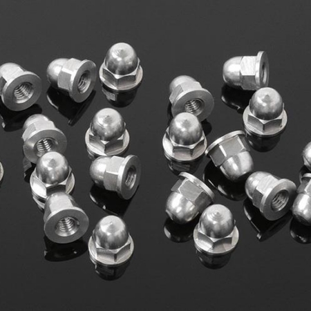 Tuercas ciegas con brida RC4WD M3 (plateadas) (Z-S1722)
