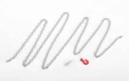 Cadena plateada a escala RC4WD (39/1000 mm) (Z-S1956)