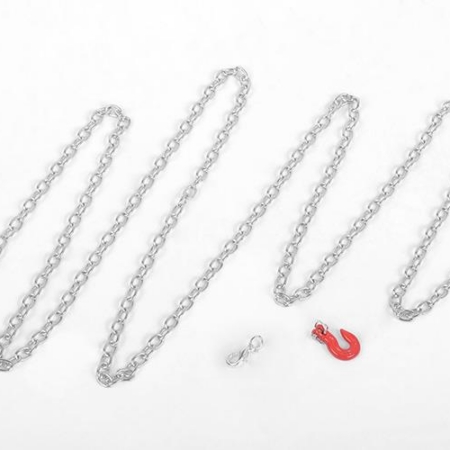 Cadena plateada a escala RC4WD (39/1000 mm) (Z-S1956)