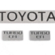 Emblemas metálicos para Toyota Xtra Cab RC4WD 1987 (Z-S2040)
