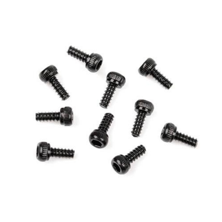 Tornillos autorroscantes de cabeza hueca RC4WD M1,6 x 4 mm (negros) (Z-S2052)