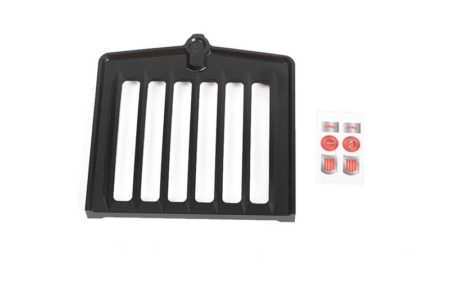 Parrilla delantera ahumada RC4WD para Tamiya King/Grand Hauler (negra) (Z-S2086)