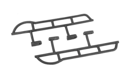 Deslizadores laterales de plástico para Marlin Crawler RC4WD para Trail Finder 2 (Z-S2151) a escala 1/24