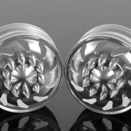 Ruedas delanteras semidireccionales RC4WD Force con tapas de púas (Z-W0053)