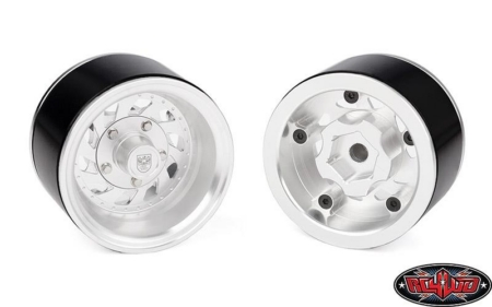 Llantas RC4WD Center Line Warrior de 1.55" con beadlock y plato profundo (Z-W0055)