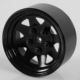 Llantas de acero estampadas con beadlock RC4WD Wagon de 5 espárragos, 1.9 pulgadas (negro) (Z-W0129)