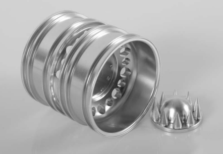 Ruedas traseras para semirremolque RC4WD Chaos con tapas de púas (Z-W0153)