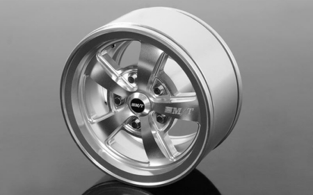 Llantas RC4WD Mickey Thompson Street Comp SC-5 1.9 Beadlock (plata brillante) (Z-W0238)
