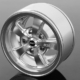 Llantas RC4WD Mickey Thompson Street Comp SC-5 1.9 Beadlock (plata brillante) (Z-W0238)