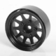 Llantas RC4WD OEM de acero estampado con beadlock de 1.55" (negras) (Z-W0262)