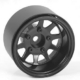 RC4WD Deep Dish Wagon - Llantas de acero estampado Beadlock de 1.55 (negras) (Z-W0281)
