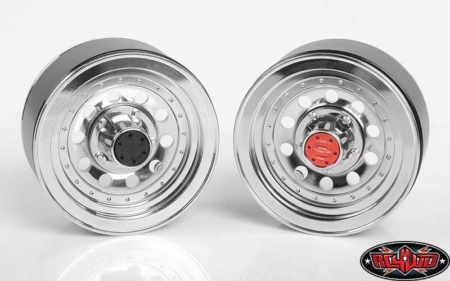 Llantas RC4WD Classic de 1.9" con beadlock, cromadas, de 10 agujeros (Z-W0296)