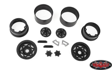 Ruedas de plástico con beadlock para RC4WD Rock Crawler 2.2 (Z-W0351)