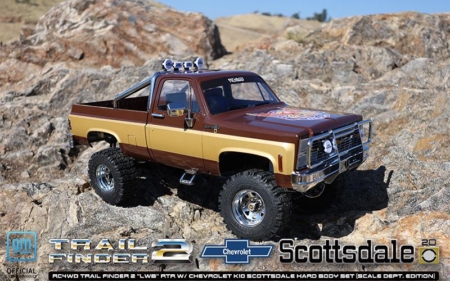RC4WD Trail Finder 2 "LWB" RTR con Chevrolet K10 Scottsdale Hard Body Set (Edición Scale Dept.)