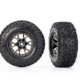 Neumáticos y ruedas, ensamblados, pegados (ruedas cromadas negras Ford Raptor R, neumáticos BFGoodrich All-Terrain T/A KO2, insertos de espuma) (2) (2WD delantera)