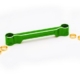 Brazo de dirección, aluminio 6061-T6 (anodizado verde)
