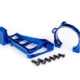 Soportes de motor (delantero y trasero) (aluminio 6061-T6 anodizado azul)/ 3 x 10 mm CCS (con fijador de roscas) (4)/ 4 x 12 mm BCS (con fijador de roscas) (2) (para usar con motor n.° 3461)