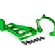 Soportes de motor (delantero y trasero) (aluminio 6061-T6 anodizado verde)/ 3 x 10 mm CCS (con fijador de roscas) (4)/ 4 x 12 mm BCS (con fijador de roscas) (2) (para usar con motor n.° 3461)