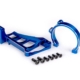 Soportes de motor (delantero y trasero) (aluminio 6061-T6 anodizado azul)/ 3 x 10 mm CCS (con fijador de roscas) (4)/ 4 x 12 mm BCS (con fijador de roscas) (2) (para usar con motor n.° 3483)