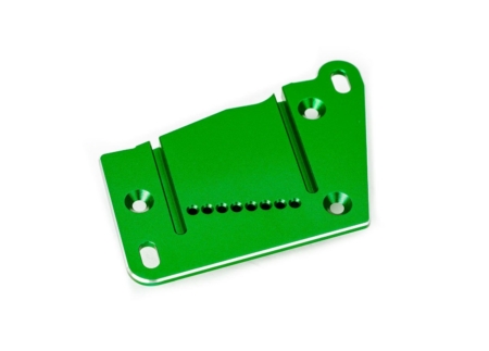 Tapa de montaje del motor, aluminio 6061-T6 (anodizado verde)