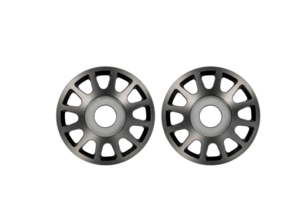Centros de rueda, Method Race Wheels® 703 Beadlock (aluminio 6061-T6, anodizado gris)/2,5 x 10 mm CS (12) (los anillos de beadlock se venden por separado) (2)