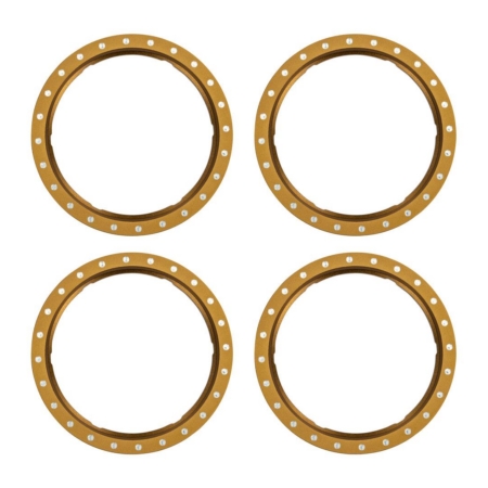 Anillos Beadlock, bronce (aluminio mecanizado) (4)