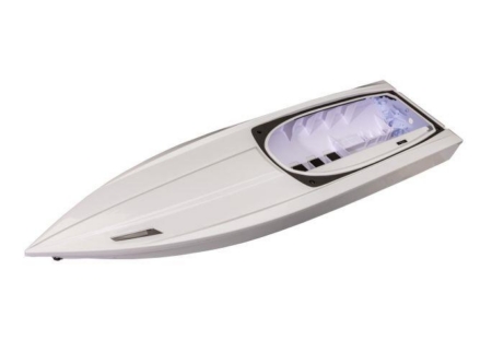 Casco, Spartan SR, blanco (completamente ensamblado)