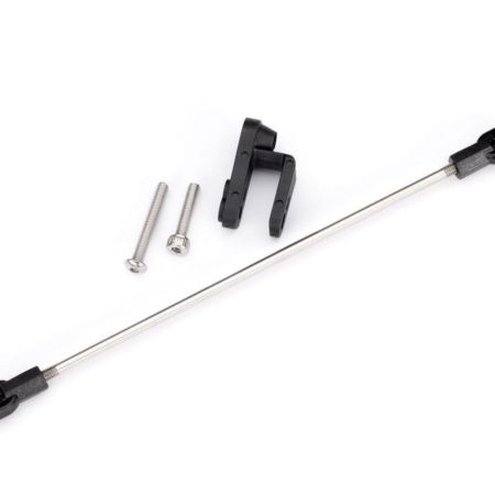 Varilla de empuje del timón, ensamblada/bocina del servo/BCS de 3 x 22 mm (acero inoxidable) (1)/CS de 3 x 15 mm (acero inoxidable) (1)