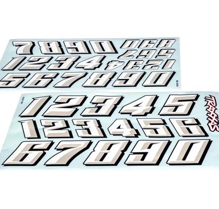 Hojas de pegatinas Traxxas Slash Mudboss (2pcs) TRX10421