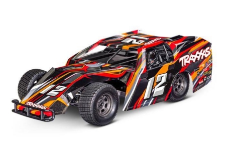 Traxxas Slash BL-2S modificado naranja (Mudboss)