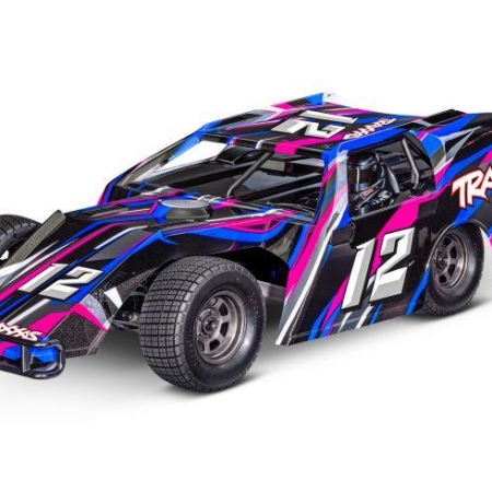 Traxxas Slash BL-2S modificado rosa (Mudboss)