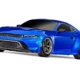 Coche de drift Traxxas 4-TEC 2024 Ford Mustang azul