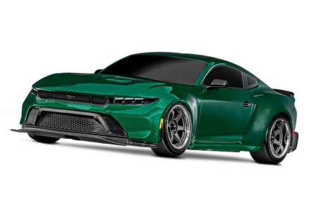 Traxxas 4-TEC 2024 Ford Mustang Drift Car Verde