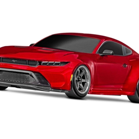 Traxxas 4-TEC 2024 Ford Mustang Drift Car Rojo