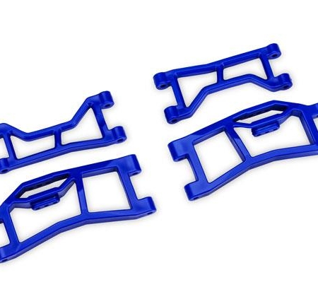 Brazos de suspensión HD superiores e inferiores traseros Blue WideMaxx